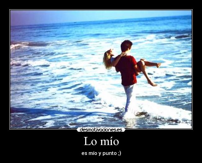 Lo mío -
