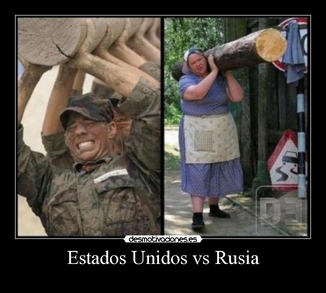 Estados Unidos vs Rusia - 