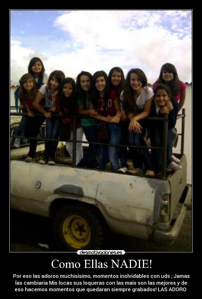 Como Ellas NADIE! - 