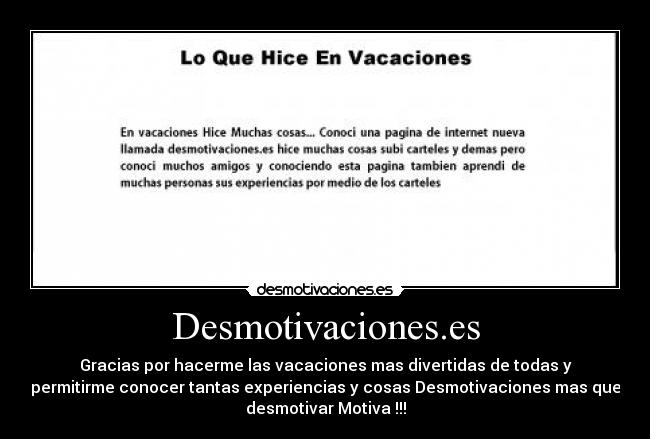 Desmotivaciones.es -