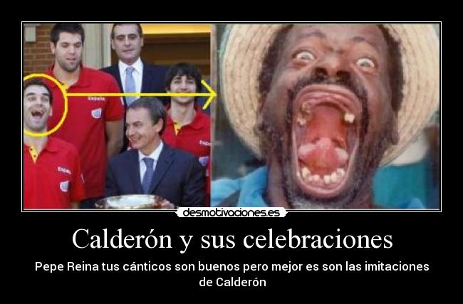 Calderón y sus celebraciones -