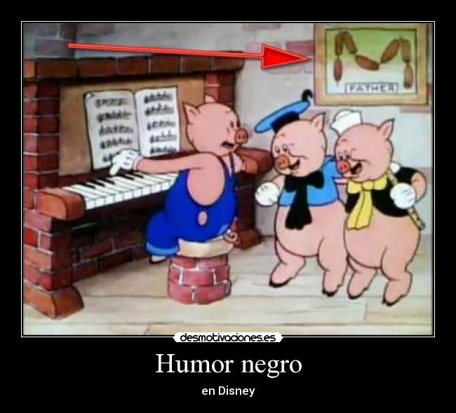 Humor negro - en Disney