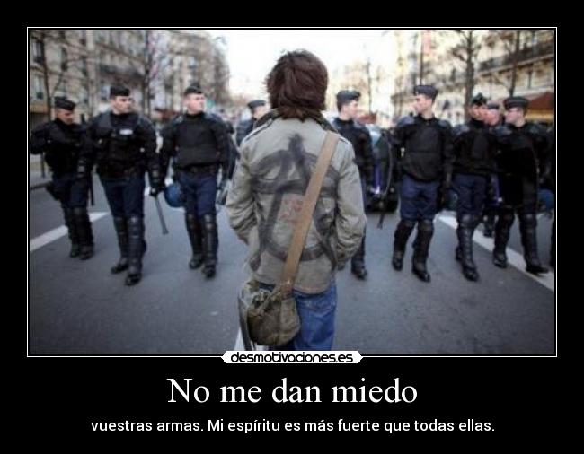 No me dan miedo - 
