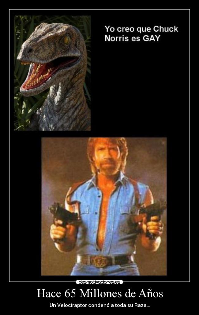 Hace 65 Millones de Años - Un Velociraptor condenó a toda su Raza...