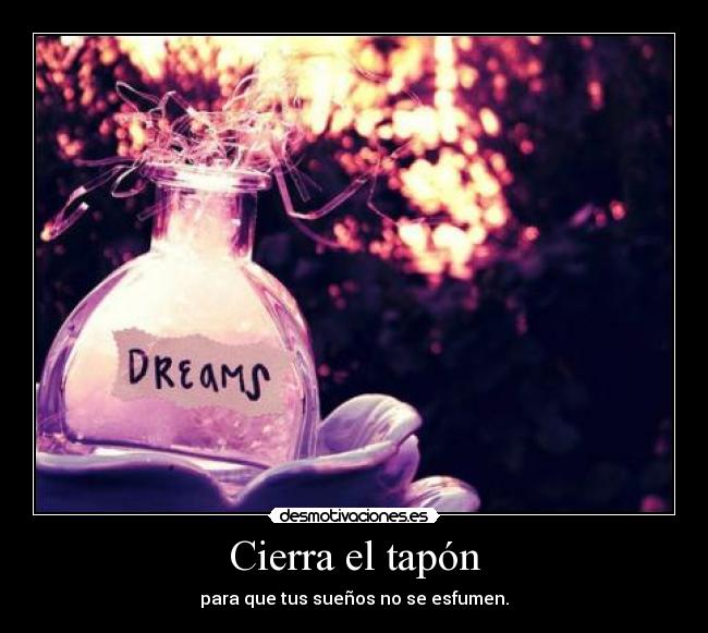 carteles dreams desmotivaciones