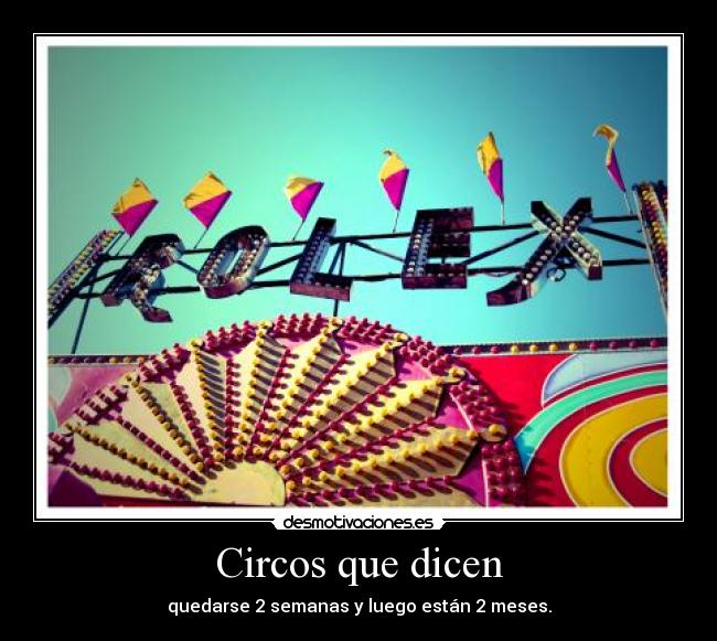 Circos que dicen - 