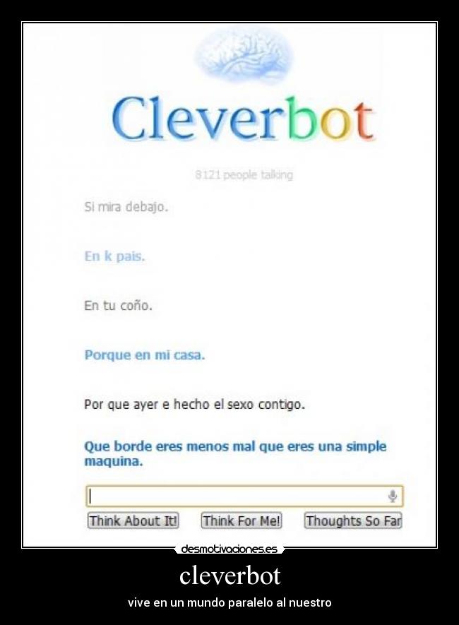 cleverbot - vive en un mundo paralelo al nuestro