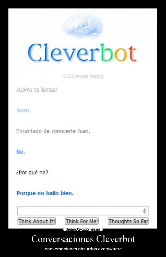 Conversaciones Cleverbot - 