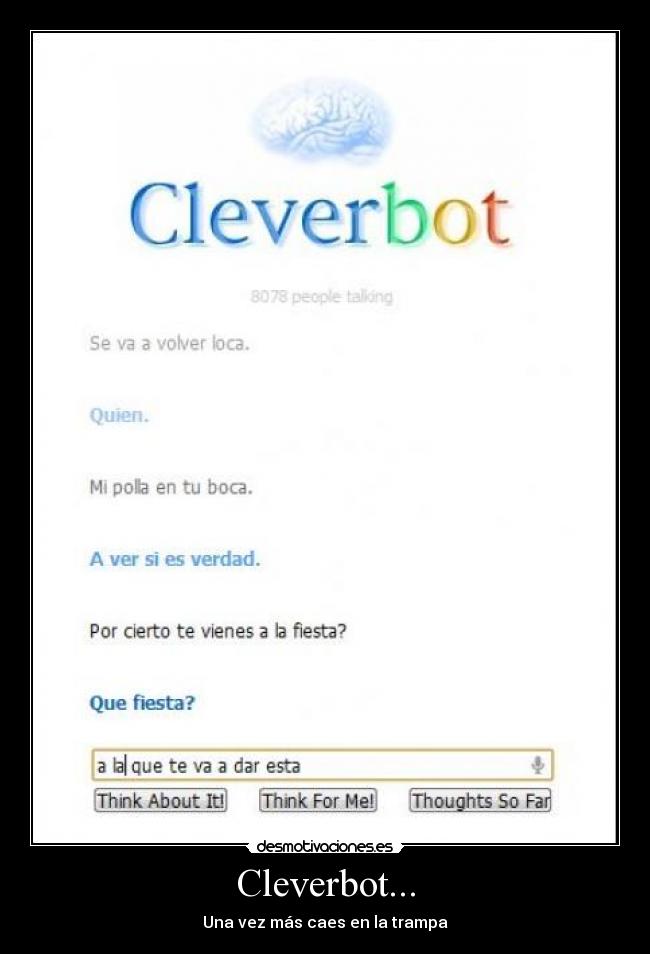 Cleverbot... - 
