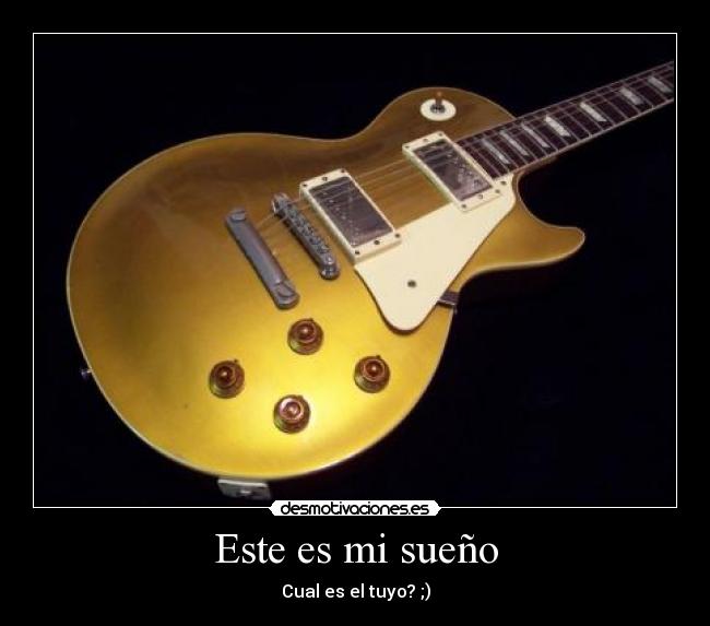 Este es mi sueño - Cual es el tuyo? ;)