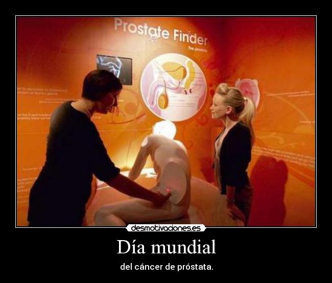 Día mundial - del cáncer de próstata.