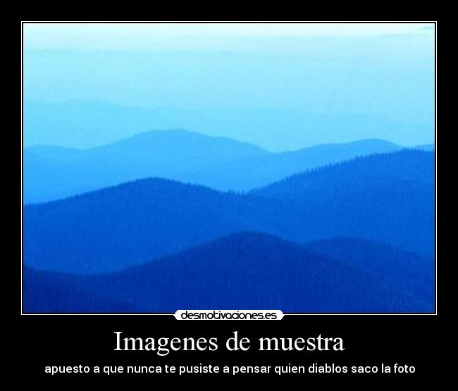 Imagenes de muestra -