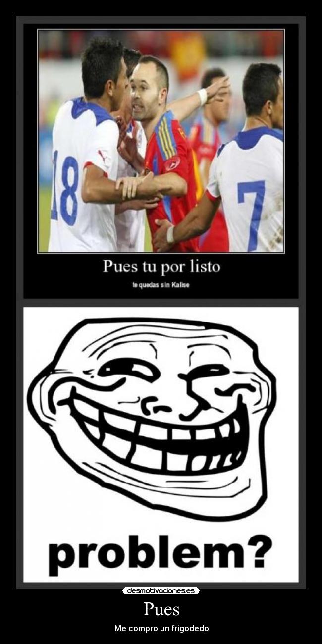 Pues - Me compro un frigodedo