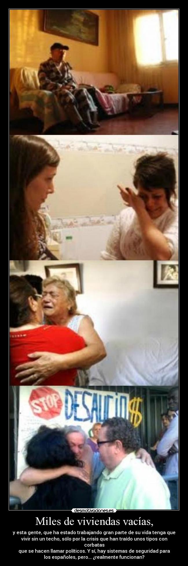 Miles de viviendas vacías, - 