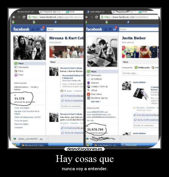 Hay cosas que - nunca voy a entender.