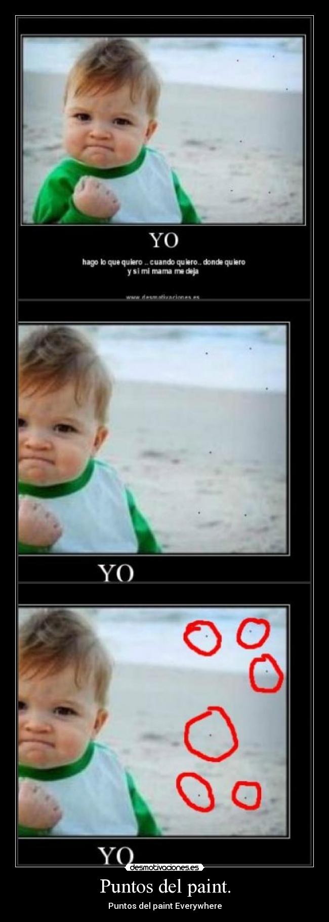 Puntos del paint. - 