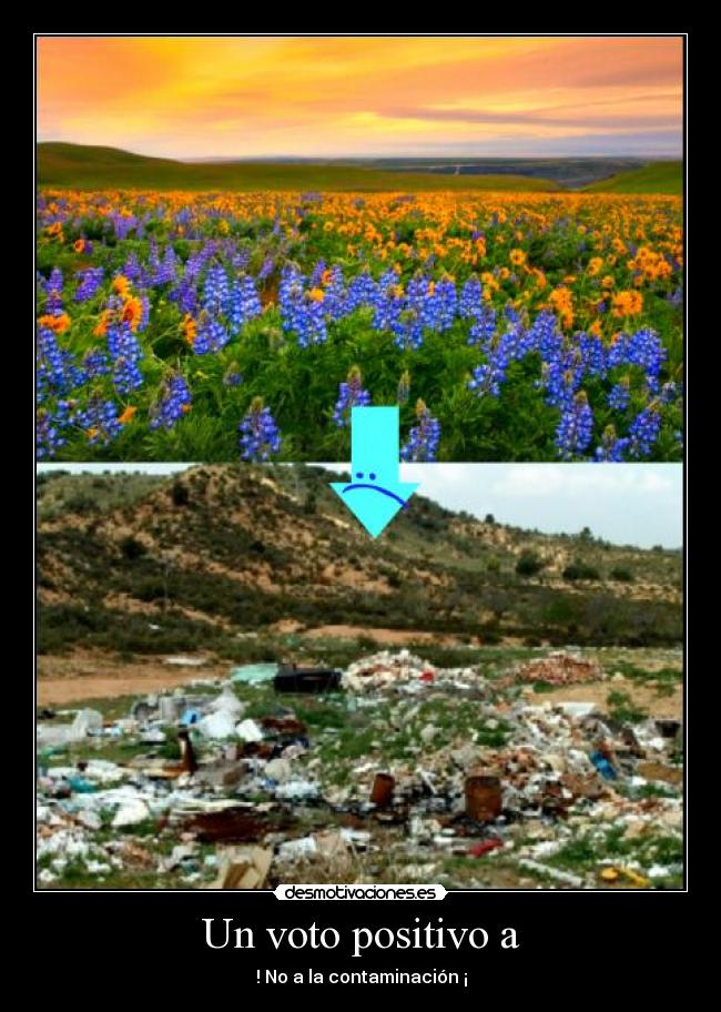 Un voto positivo a -