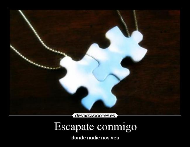Escapate conmigo - 