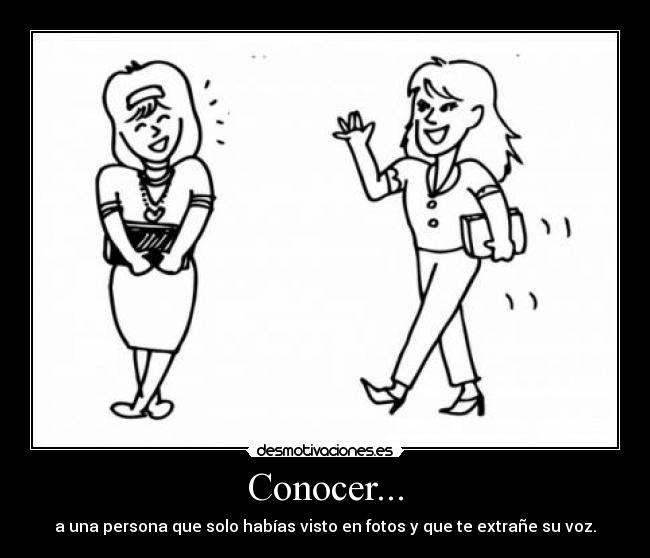 Conocer... - 