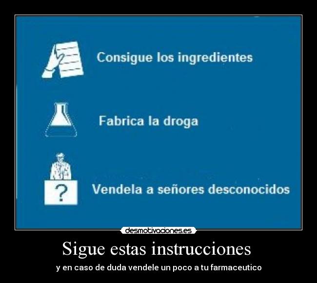 Sigue estas instrucciones -