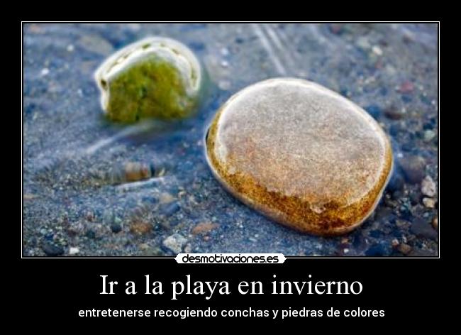 Ir a la playa en invierno - 