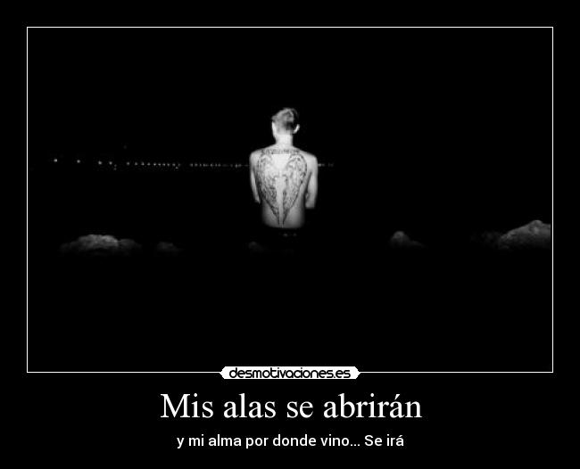 Mis alas se abrirán -