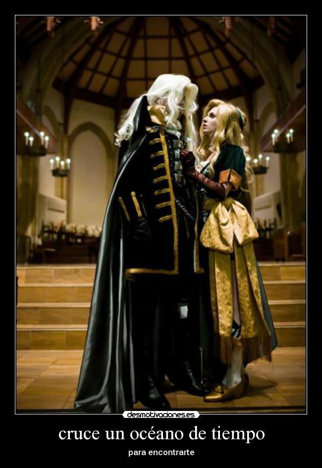 cruce un océano de tiempo - para encontrarte