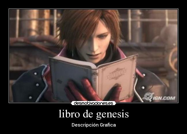 libro de genesis - Descripción Grafica