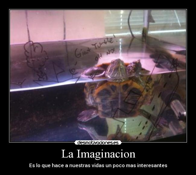 La Imaginacion - Es lo que hace a nuestras vidas un poco mas interesantes