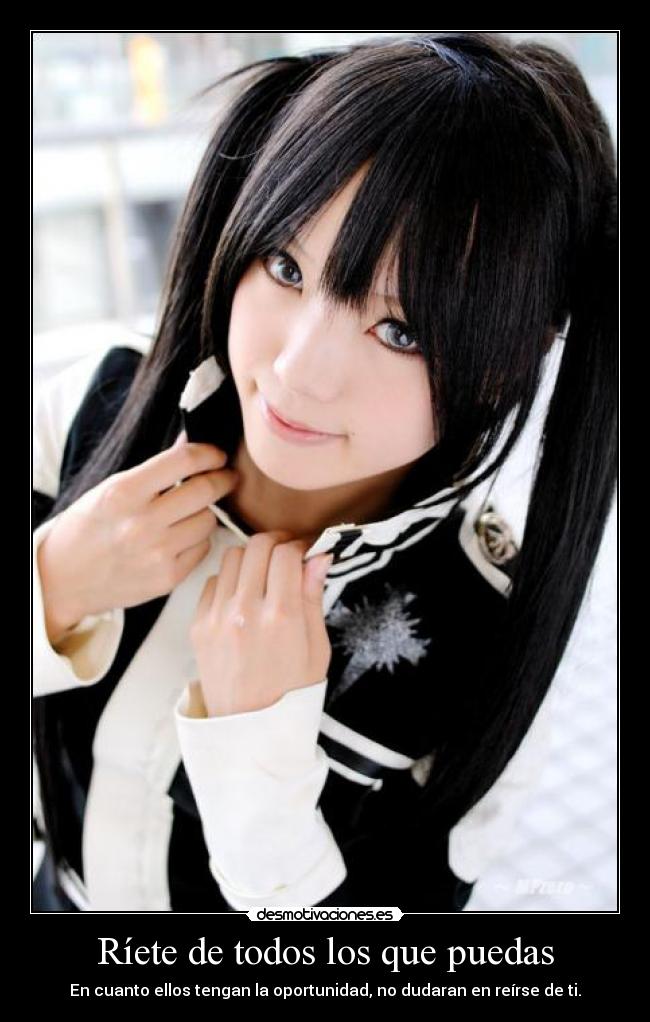 carteles theab3 saysyo rio todos ustedes anime cosplay gray man clanvirus desmotivaciones