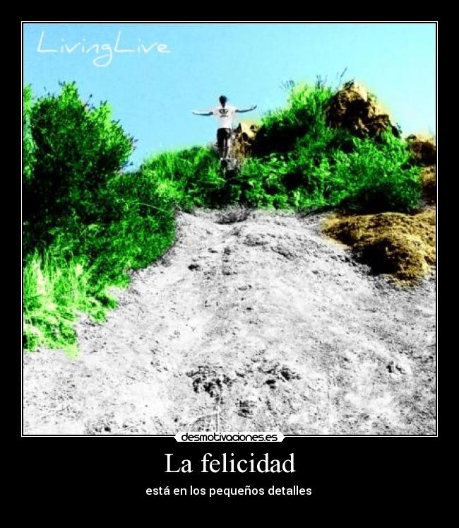 La felicidad - está en los pequeños detalles ♥