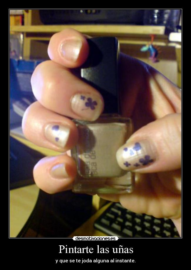 Pintarte las uñas - 
