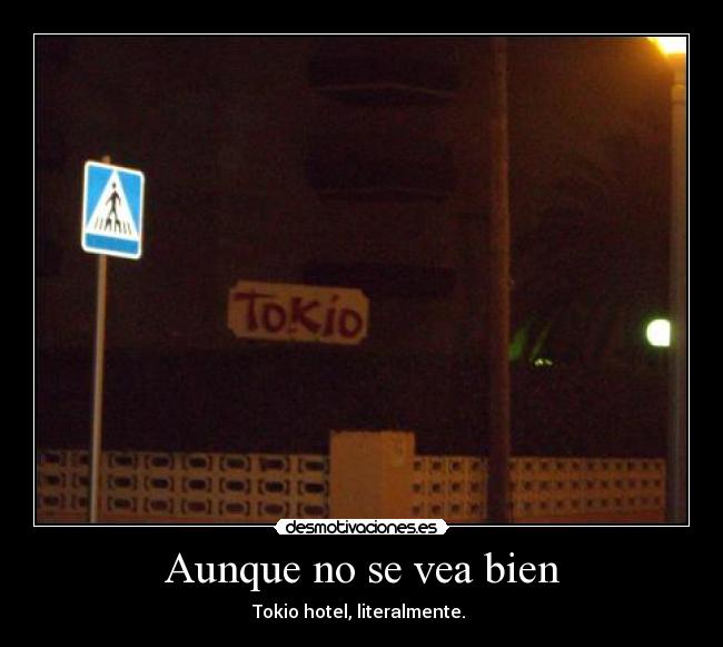 Aunque no se vea bien - 