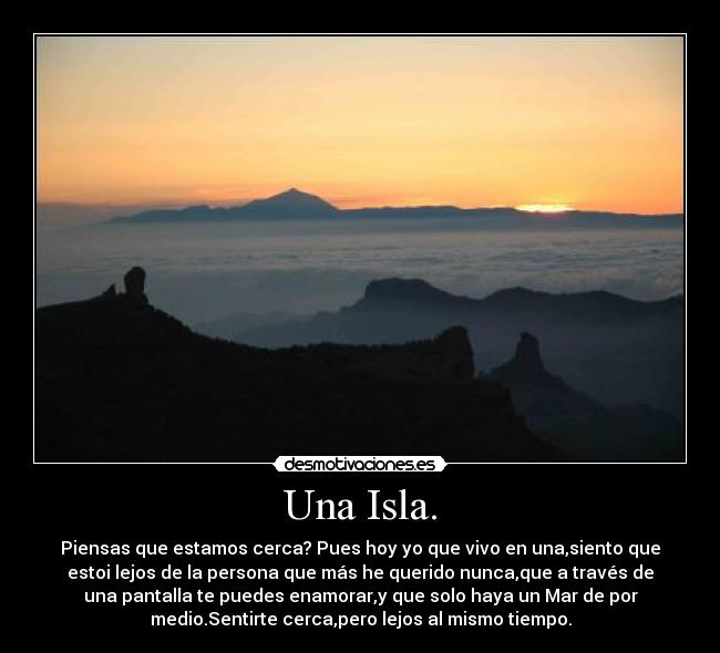 Una Isla. - 