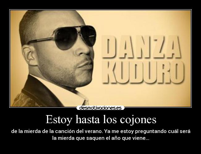 carteles danza kuduro desmotivaciones