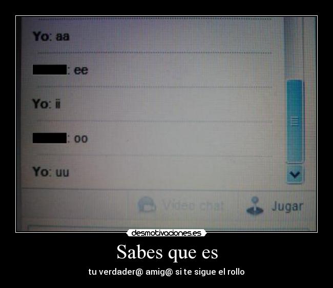 Sabes que es - 
