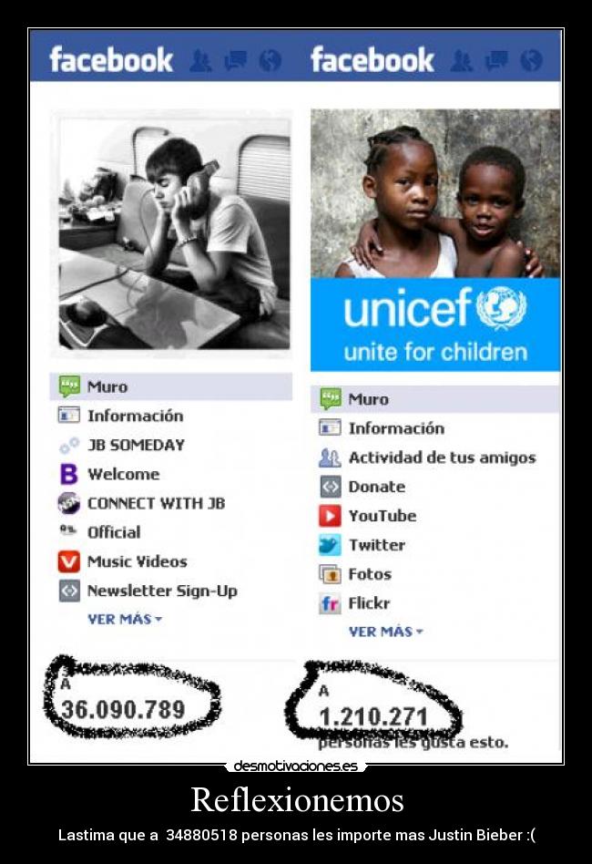 carteles unicef desmotivaciones