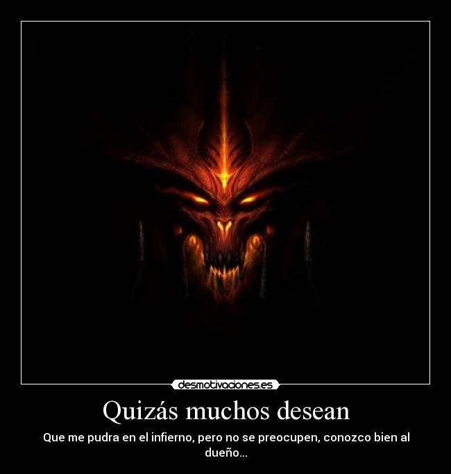Quizás muchos desean - 