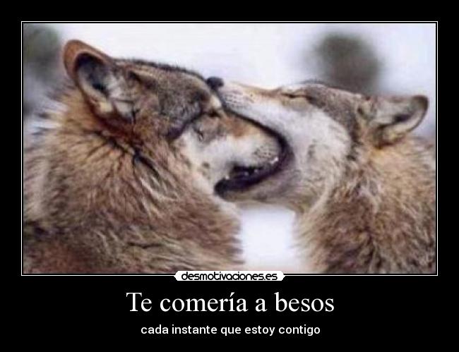 Te comería a besos -