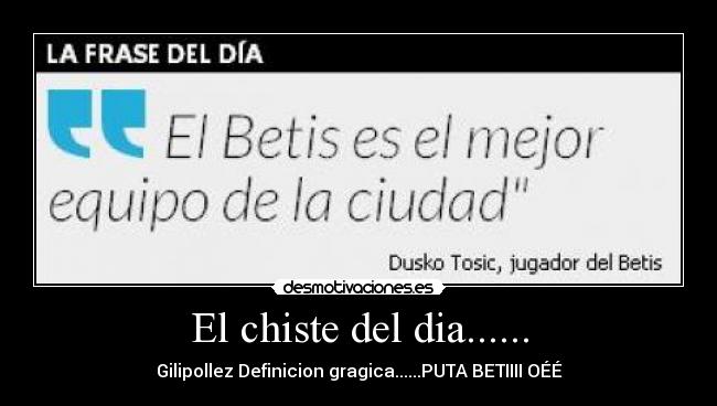 El chiste del dia...... - 