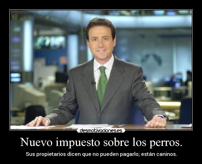 Nuevo impuesto sobre los perros. - Sus propietarios dicen que no pueden pagarlo; están caninos.