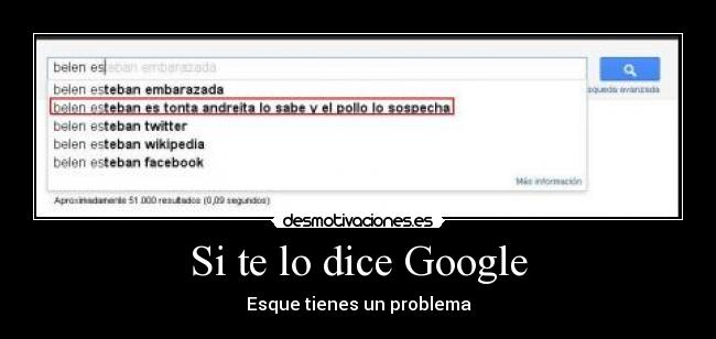 Si te lo dice Google - 