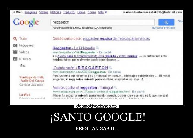 ¡SANTO GOOGLE! - 