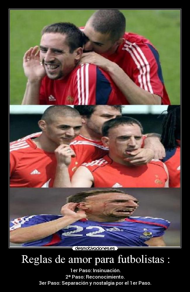 Reglas de amor para futbolistas : - 