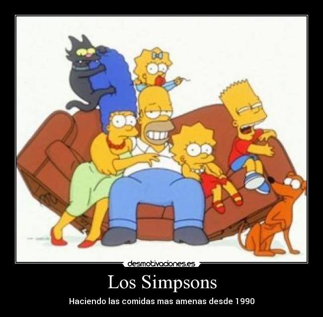 Los Simpsons - Haciendo las comidas mas amenas desde 1990