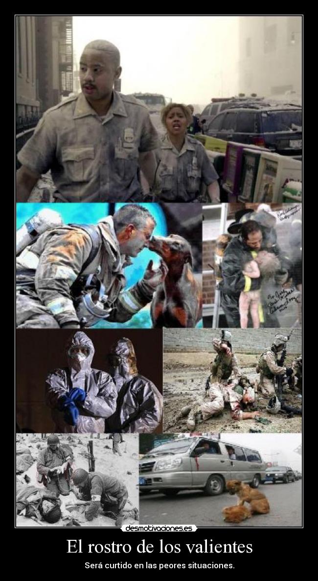El rostro de los valientes -