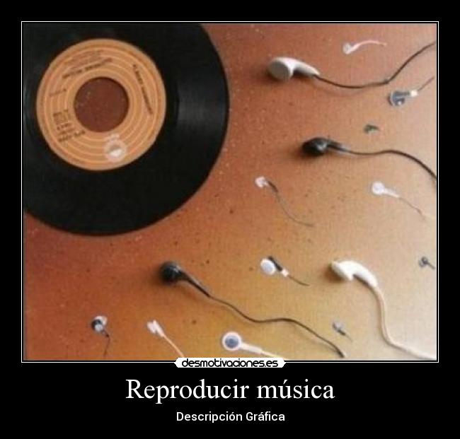 Reproducir música - Descripción Gráfica