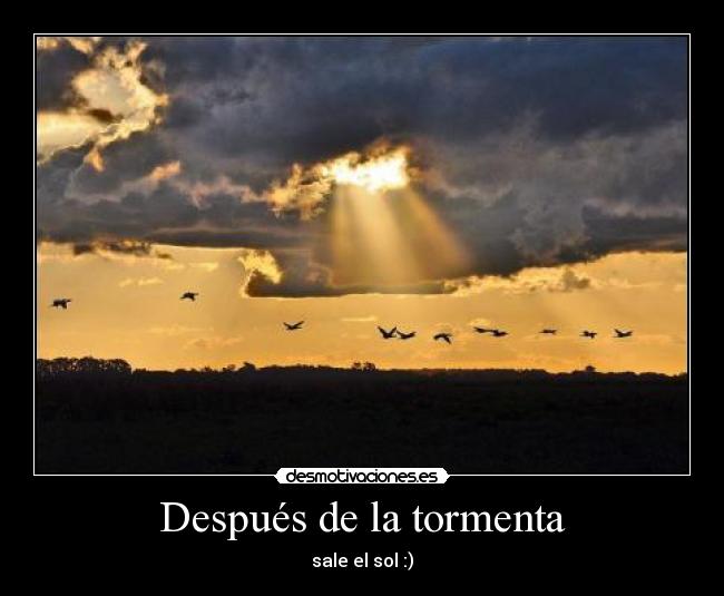 Después de la tormenta - 