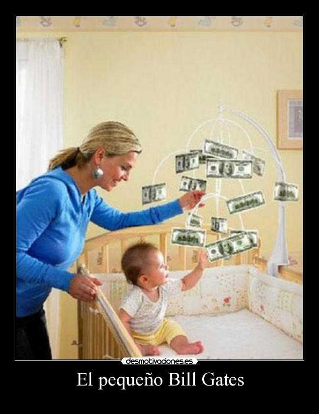 El pequeño Bill Gates -