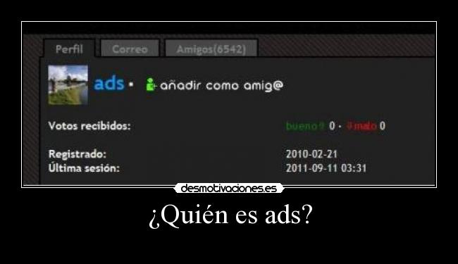 ¿Quién es ads? - 